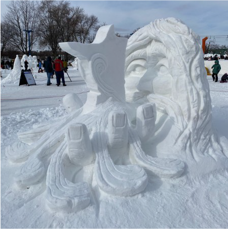 sculpture photo: Arctic Blast